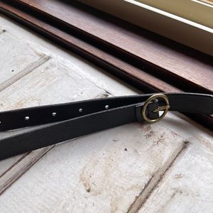 Black Madewell belt